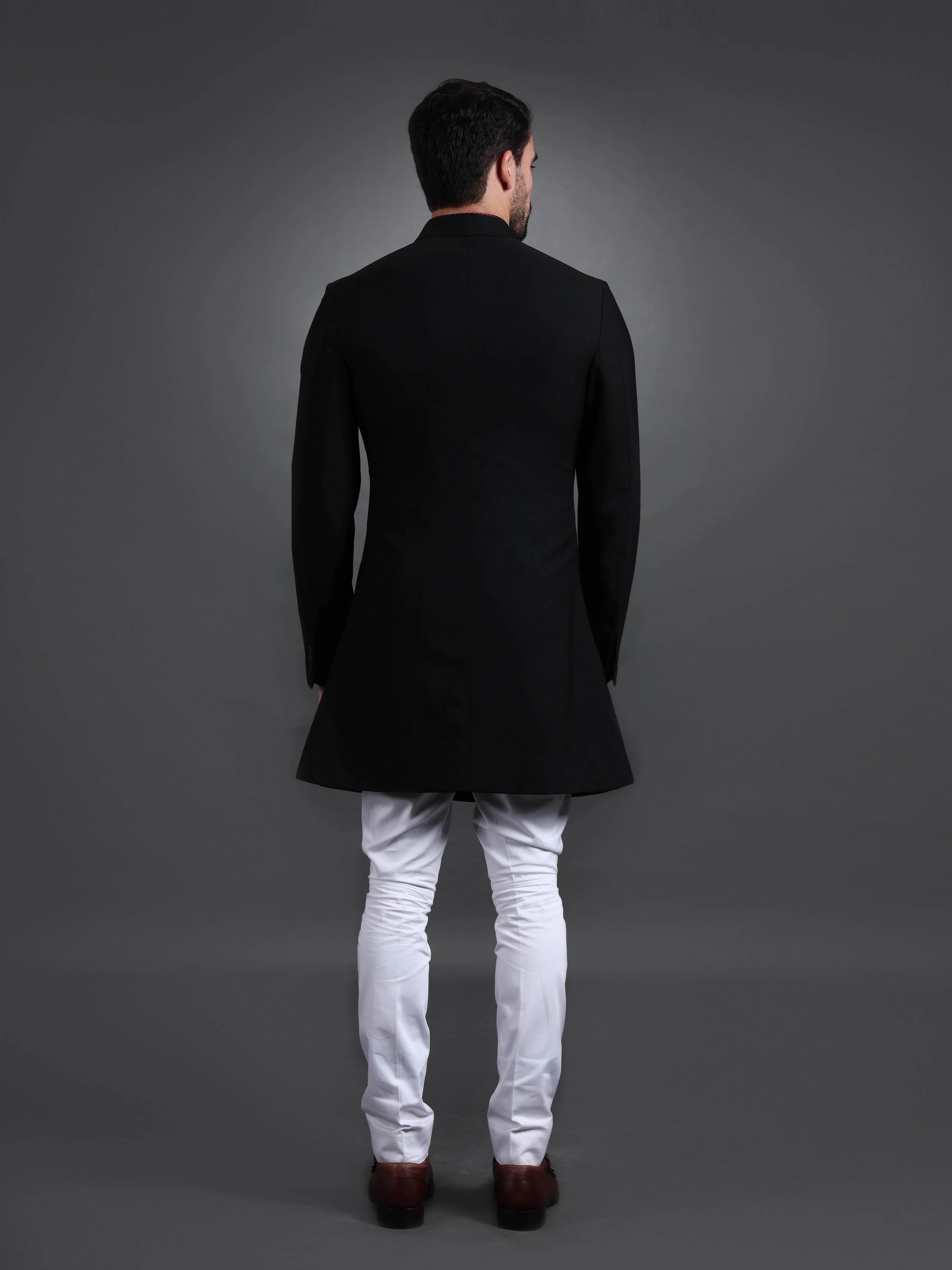 BLACK WOOL ACHKAN