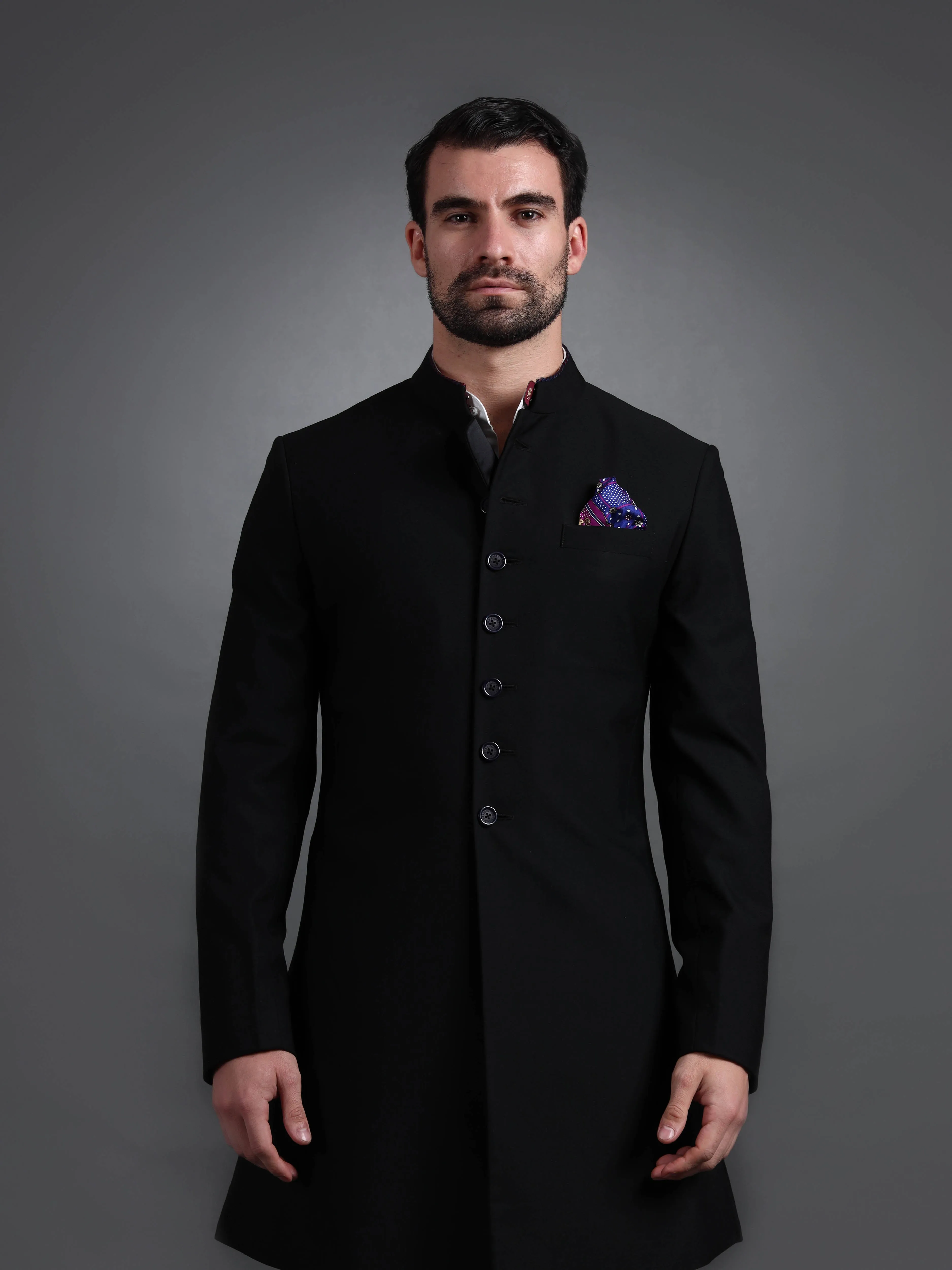 BLACK WOOL ACHKAN