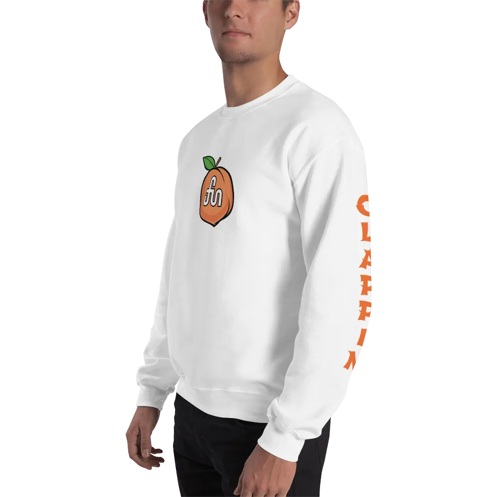 Clappin Peach Sweatshirt