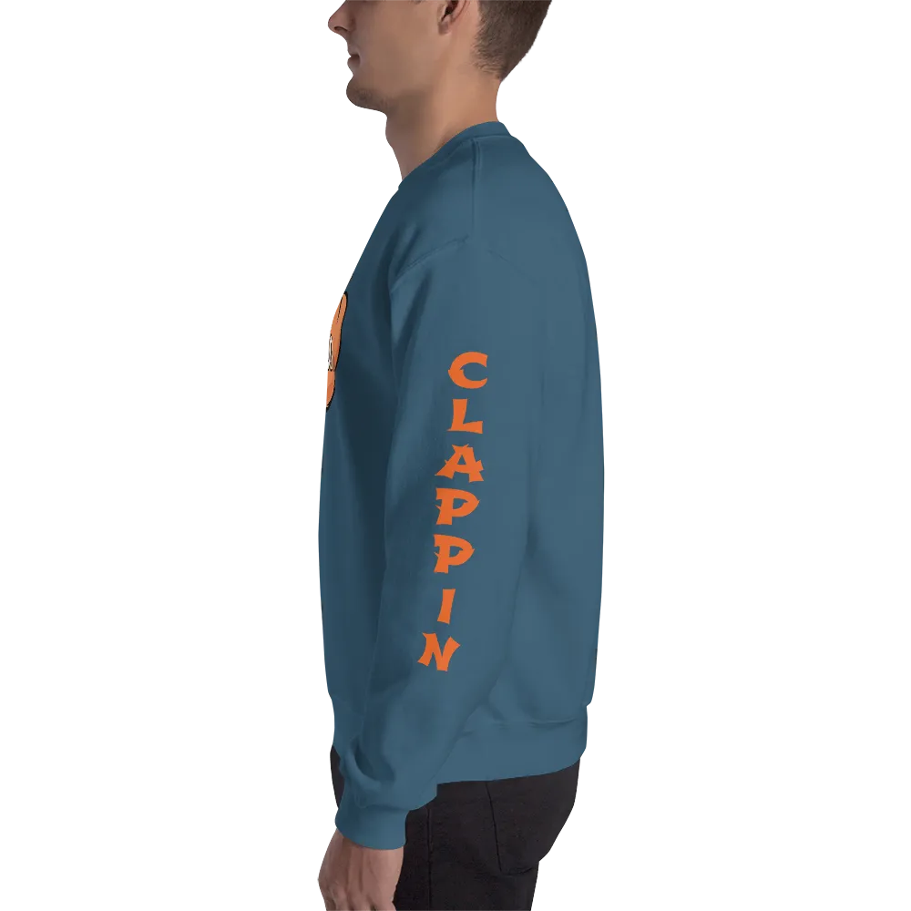 Clappin Peach Sweatshirt