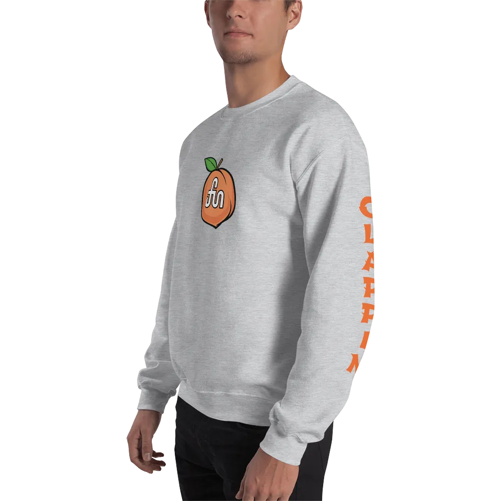 Clappin Peach Sweatshirt