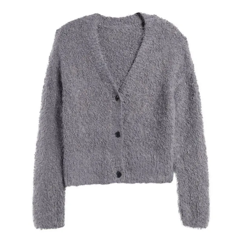 Custom Sassy Sweater | Boucle Knit Cardigan - OEM/ODM Polyester Sweater Manufacturer