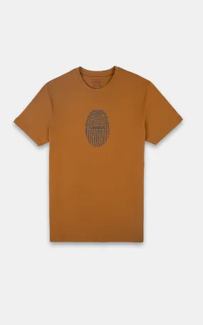 GRAPHIC T-SHIRT MUSTARD