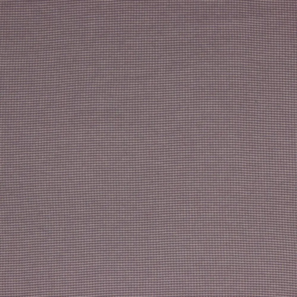 Knitted Cotton Waffle Fabric in Mauve