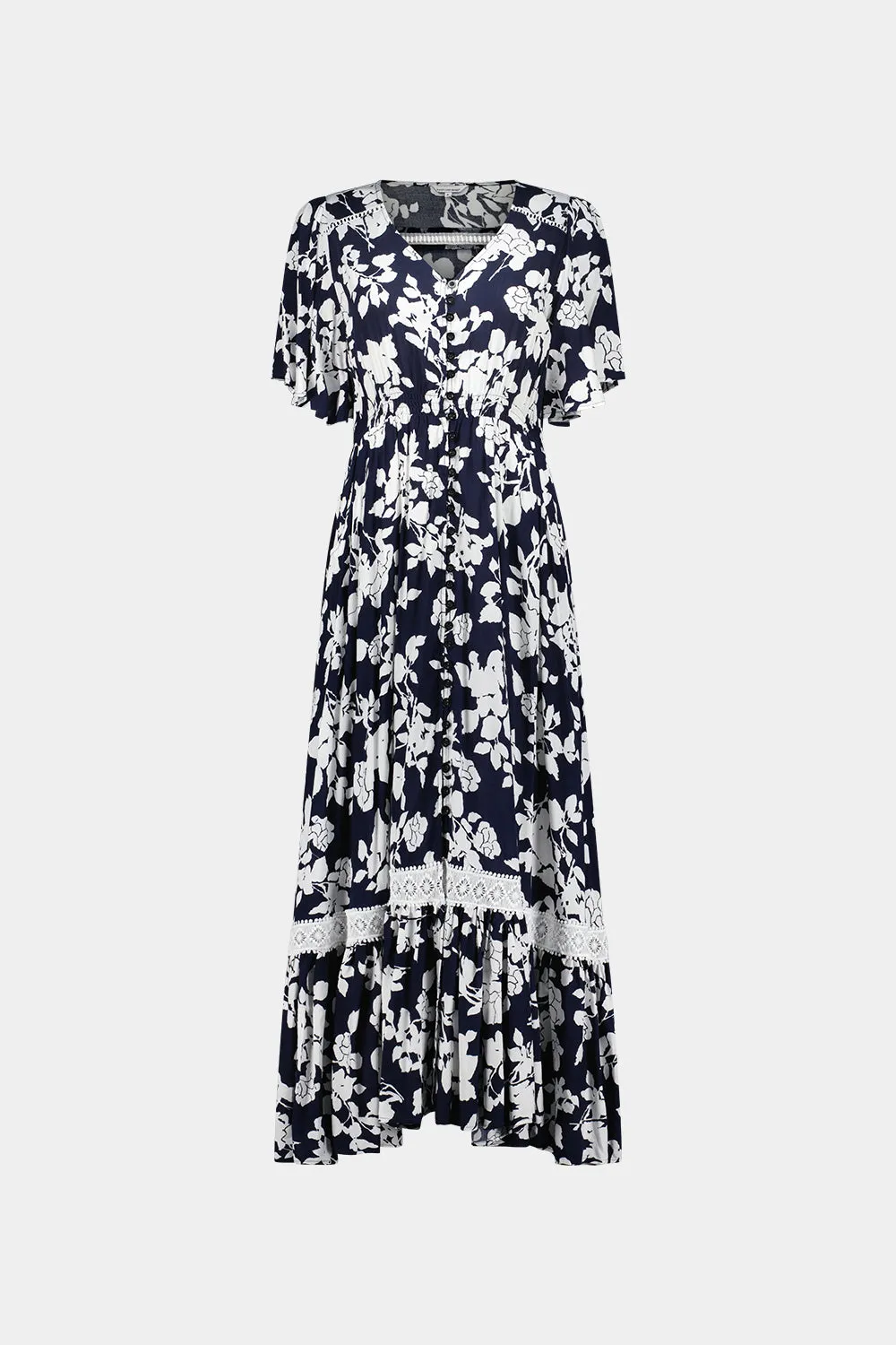 Lemon Tree Design Ltd - Jolander Dress - Navy Floral