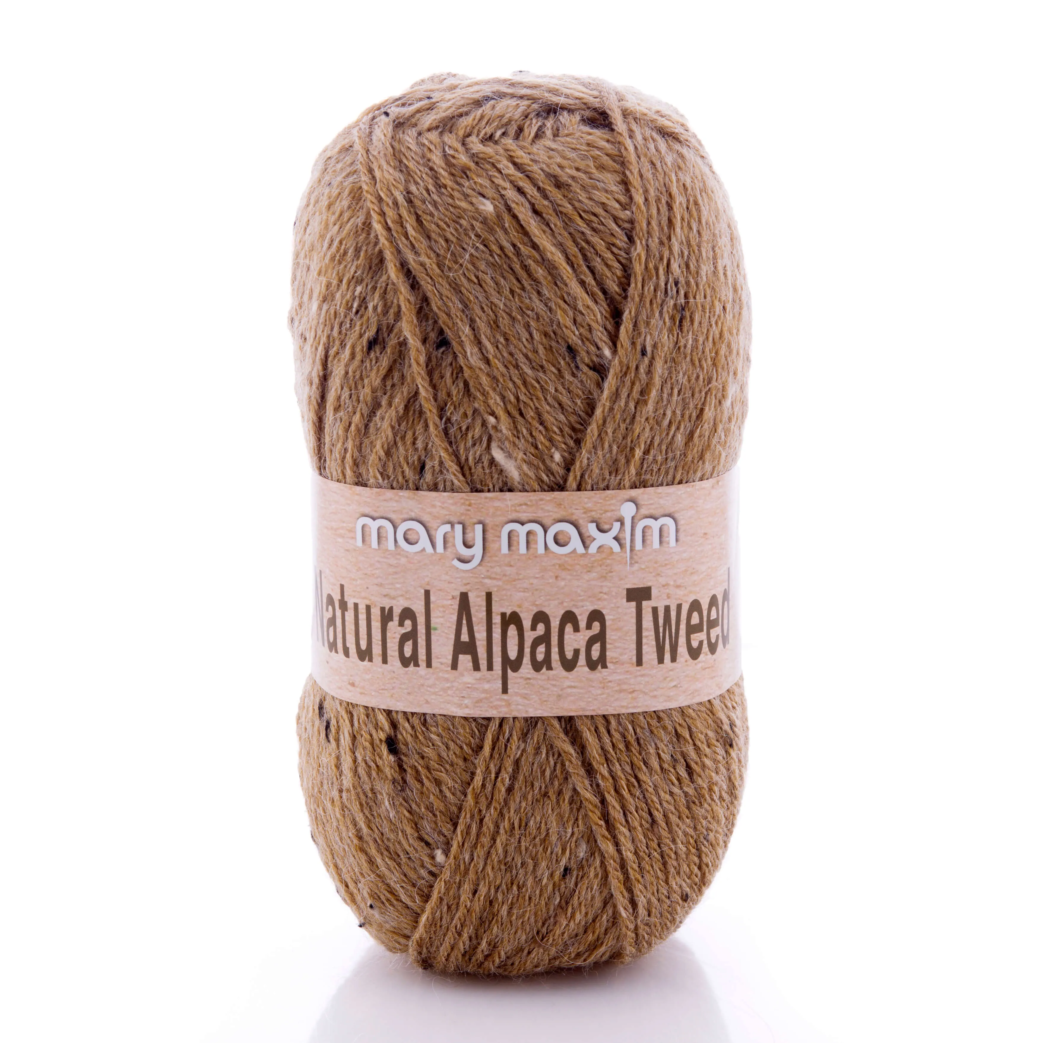 Mary Maxim Natural Alpaca Tweed