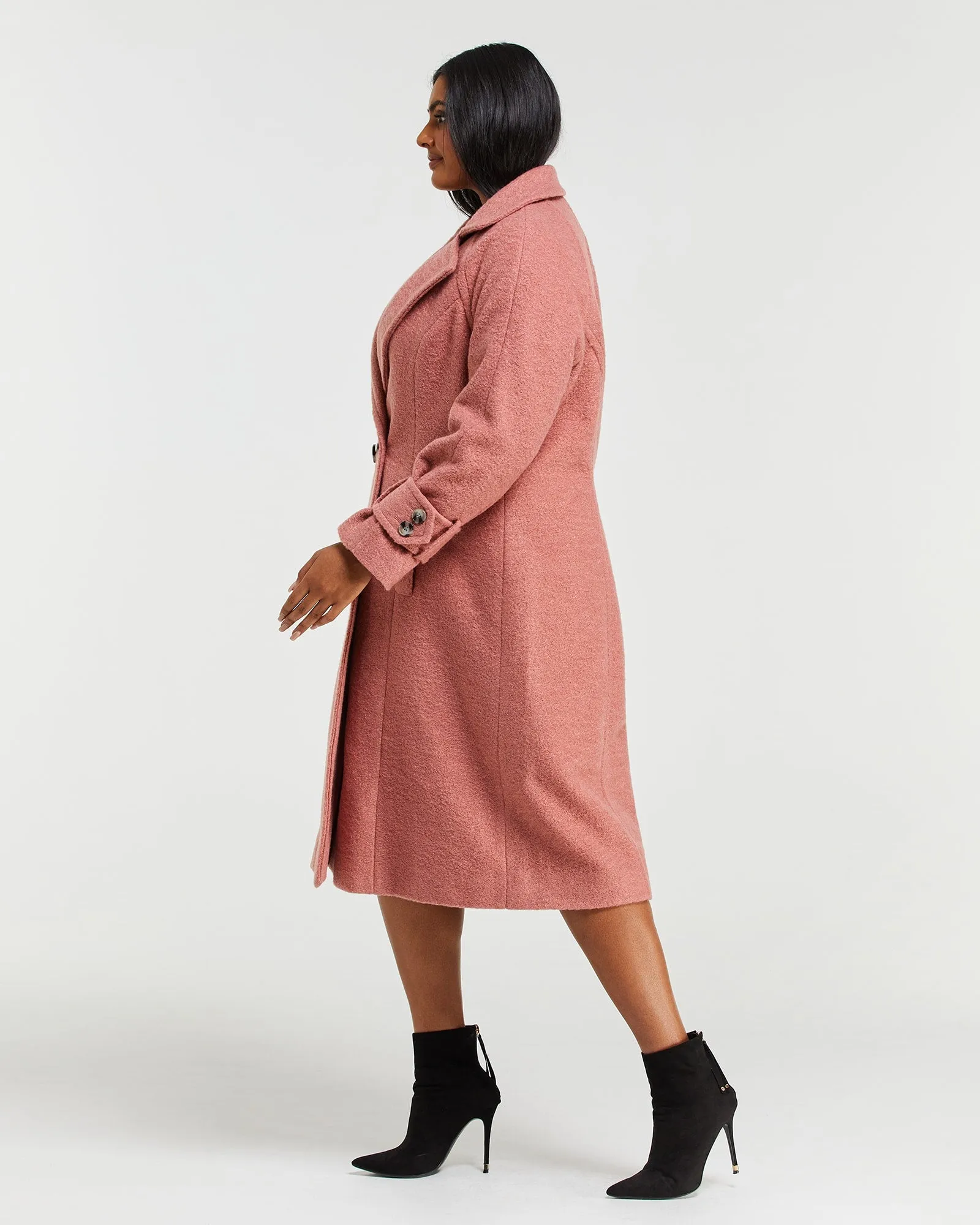 Porto Coat | Musk Pink