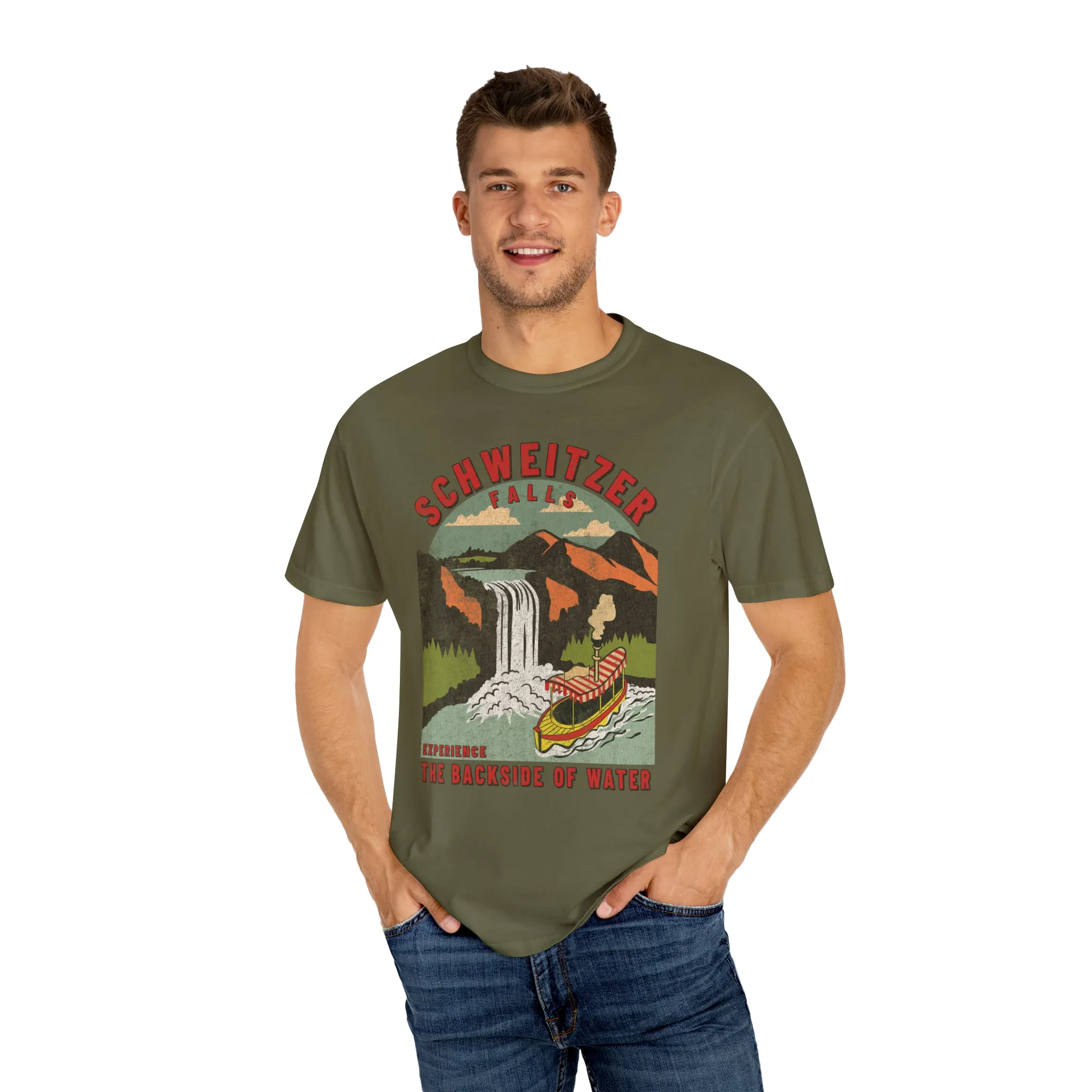 Schweitzer Falls Comfort Colors Tee