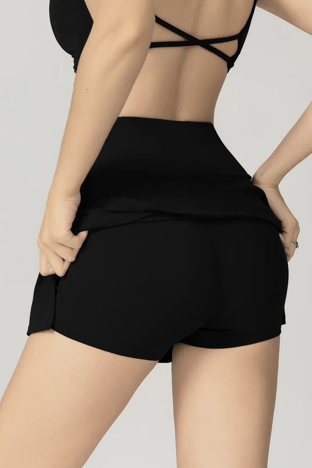 Seamless High Waist Sports Skirt