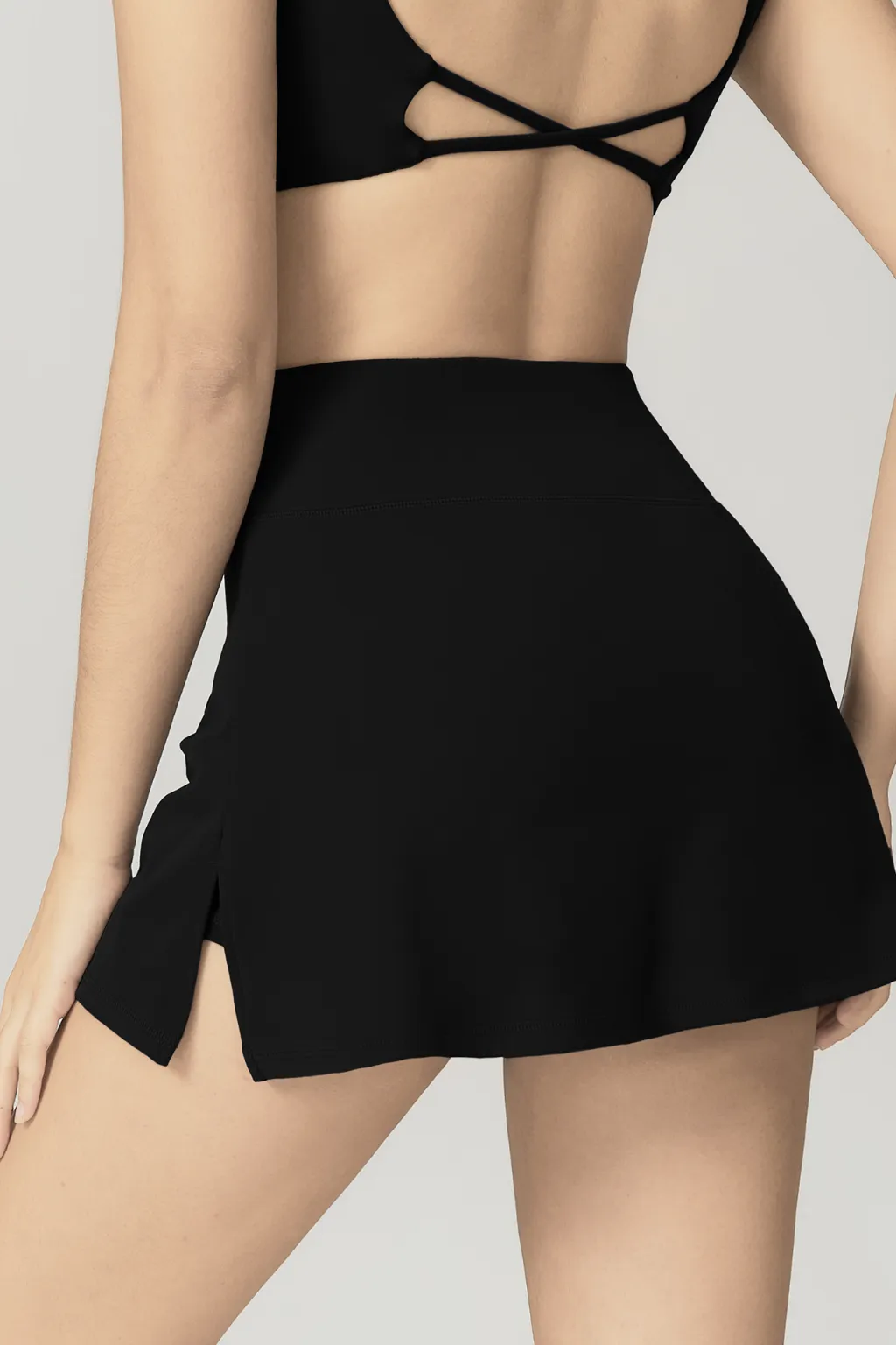 Seamless High Waist Sports Skirt