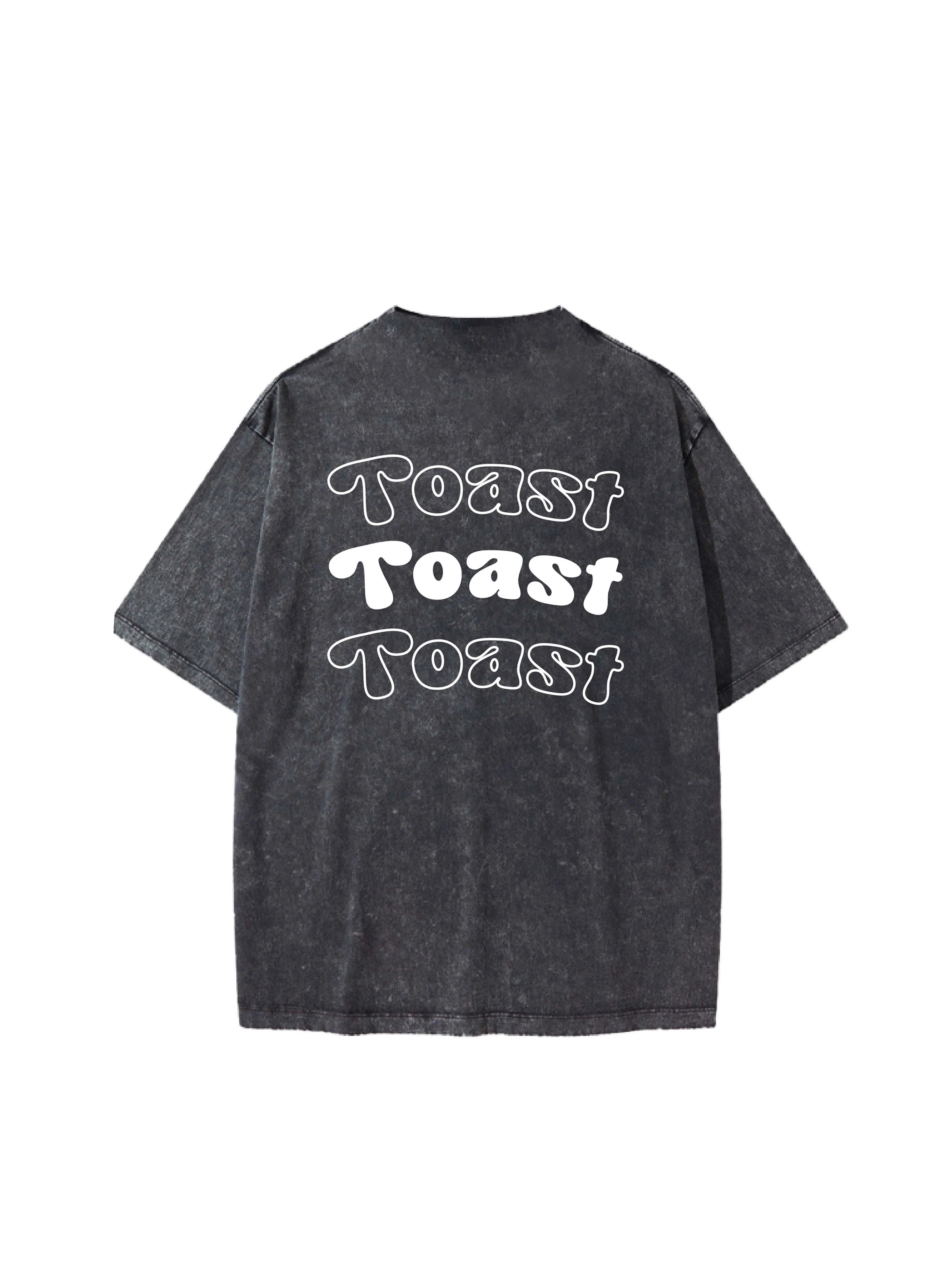 Toast Logo Adult T-Shirt Collection DARK GREY